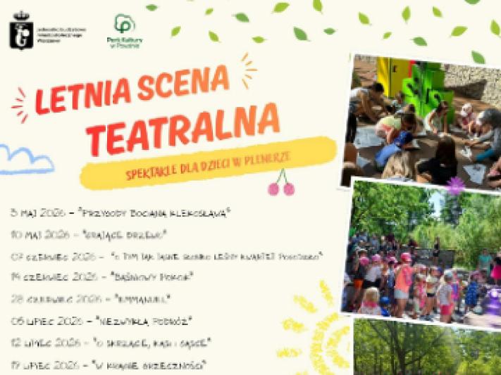Letnia Scena Teatralna w Parku Kultury w Powsinie
