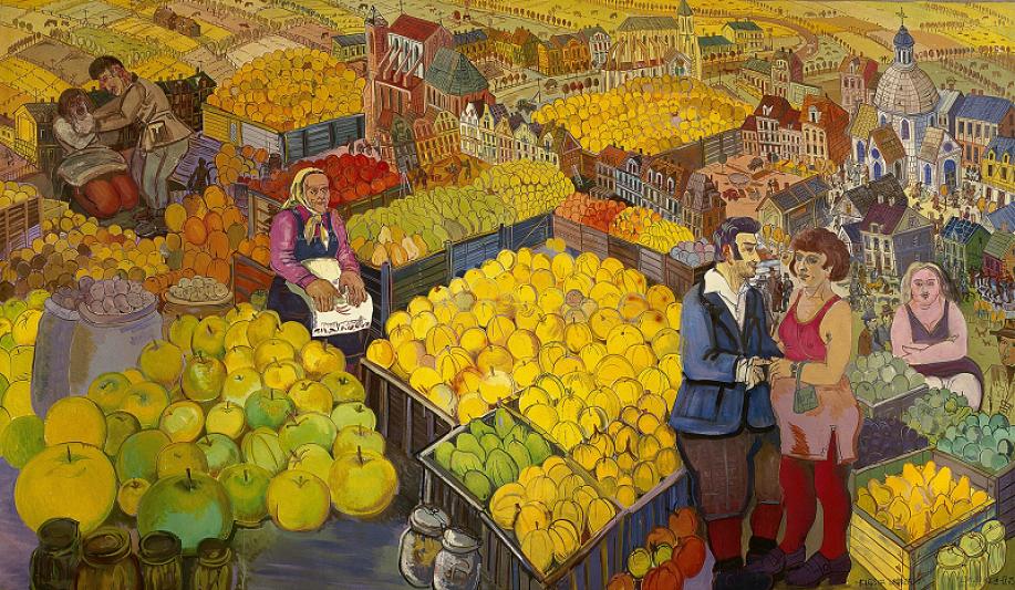 Edward Dwurnik. Duma i wstyd - wystawa w MSN