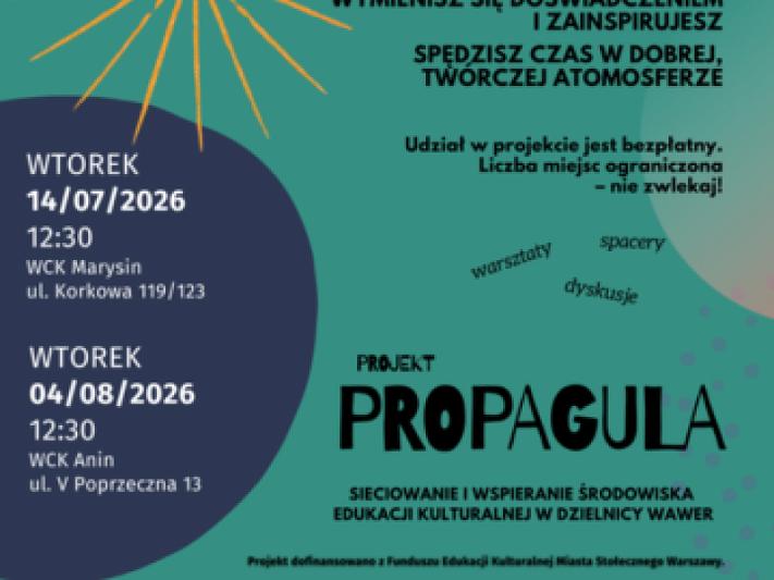 Projekt Propagula WCK Filia Anin