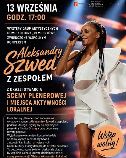 Otwarcie sceny plenerowej oraz Miejsca Aktywności Lokalnej w Domu Kultury "Rembertów"