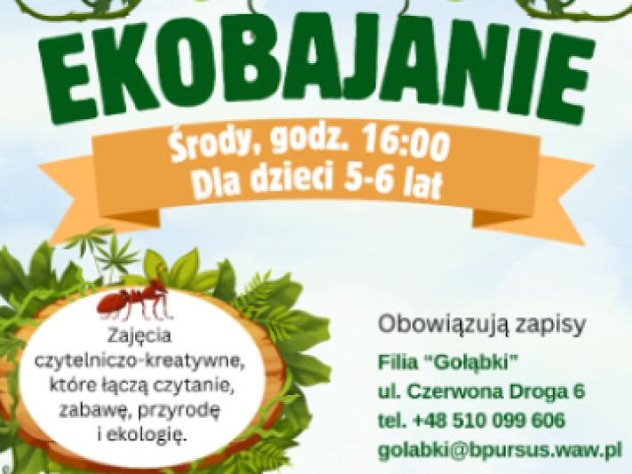 „Ekobajanie” – zajęcia dla dzieci w wieku 5–6 lat