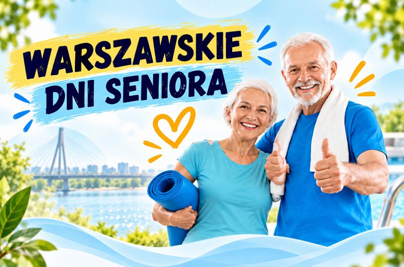 Warszawskie Dni Seniora w OSiR Wawer 2026 – bezpłatne zajęcia i wejścia na pływalnię