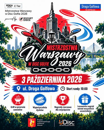 Mistrzostwa Warszawy 2026 w Disc Golfa