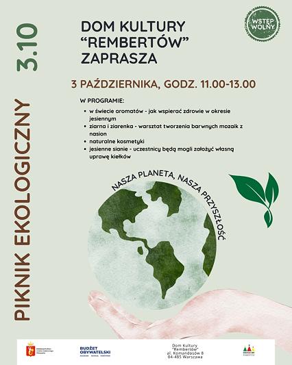 Piknik Ekologiczny w Domu Kultury "Rembertów"