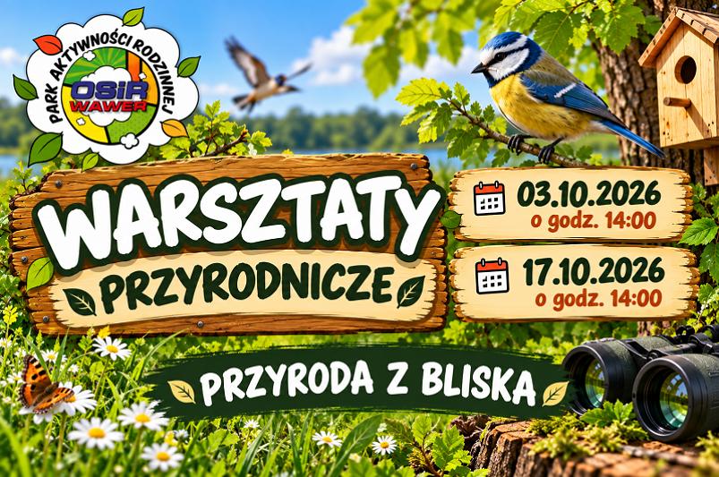 Bezpłatne warsztaty przyrodnicze dla dzieci