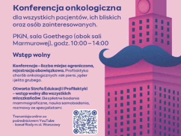 Konferencja „Różowy Pałac z Wąsem – profilaktyka, leczenie i walka z dezinformacją