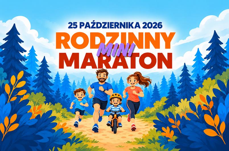 Rodzinny mini maraton w Wawrze 2026