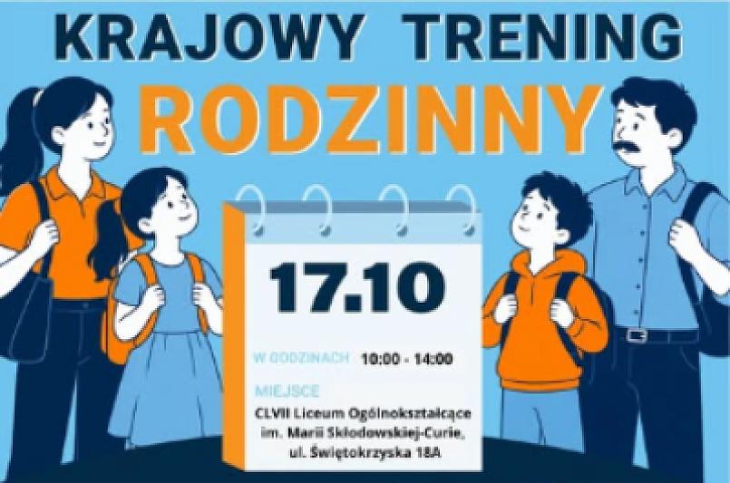 Krajowy Trening Rodzinny w Śródmieściu -nauka bezpieczeństwa dla całej rodziny