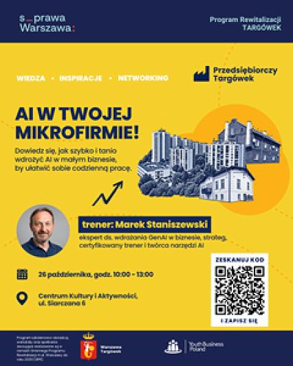 Przetestuj AI w swojej firmie - bezpłatny warsztat