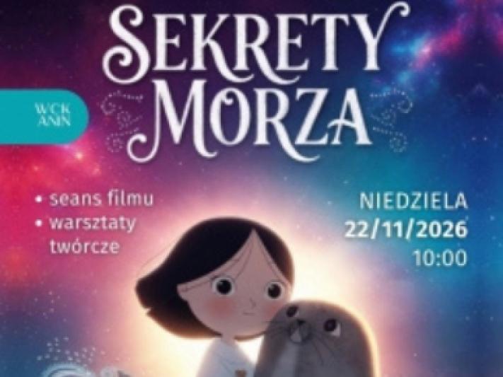 Rodzinna Niedziela w Aninie. Irlandzka przygoda. Pokaz filmu Sekrety Morza i warsztaty plastyczne WCK Filia Anin